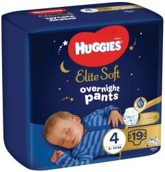 Huggies Pants Elite Soft Overnight 4 9-14 kg 19 buc