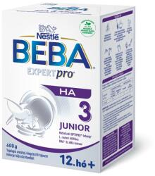 BEBA EXPERTpro HA 3 Junior Tejalapú anyatej-kiegészítő tápszer 12. hó+ 600 g