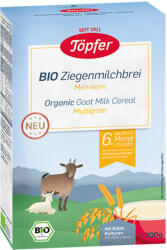 Töpfer Bio Kecsketej alapú pép teljes kiőrlésű gabonával 200 g 6 hó+