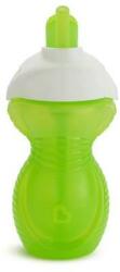 Munchkin Click Lock Szívószálas ivópohár 296 ml 12 hó+ (zöld)