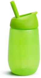 Munchkin Egyszerűen tisztítható szívószálas ivópohár 12 hó+ 296 ml (zöld)