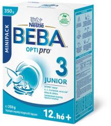 BEBA OPTIpro 3 Junior Tejalapú anyatej-kiegészítő tápszer 12. hó+ 350 g - Próbacsomag