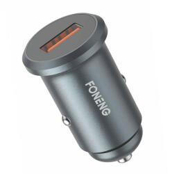 FONENG Mini autó GSM töltőkészlet Foneng C15 4A USB (fém) (C15 Single)