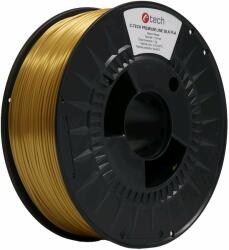 C-TECH PREMIUM LINE PLA Silk, sárgaréz (3DF-P-SPLA1.75-BRASS)