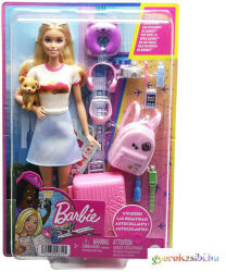 Mattel ®: Dreamhouse Adventures utazó Barbie baba kiegészítőkkel - Mattel