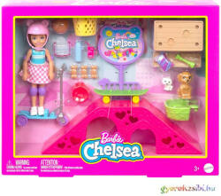 Mattel ® Chelsea: Gördeszka park játékszett kiegészítőkkel - Mattel