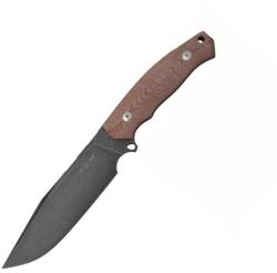 Giant Mouse GMF4-RED CANVAS PVD Red Canvas Micarta / PVD Finish GMF4-RED-PVD (GM-GMF4-RED-PVD)