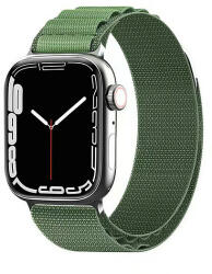 Techsuit - Óraszíj (W037) - Apple Watch 1/2/3/4/5/6/7/8/SE/SE 2 (38/40/41mm) - Army Green (KF2310832)