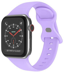 Techsuit - Óraszíj (W031) - Apple Watch 1/2/3/4/5/6/7/8/SE/SE 2/Ultra (42/44/45/49mm) - Lila (KF239486)