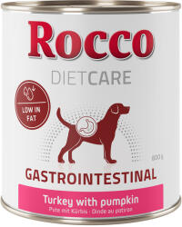Rocco 12x800g Rocco Diet Care Gastro Intestinal pulyka & tök nedves kutyatáp