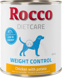 Rocco 24x800g Rocco Diet Care Weight Control csirke & burgonya nedves kutyatáp
