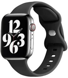 Techsuit - Óraszíj (W031) - Apple Watch 1/2/3/4/5/6/7/8/SE/SE 2 (38/40/41mm) - Fekete (KF238580)