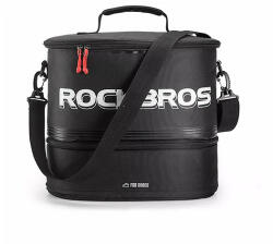 Rockbros - Triatlon táska (H19) - Vízálló, külön cipőrekesszel, 12l + 6l - Fekete (KF2310414)