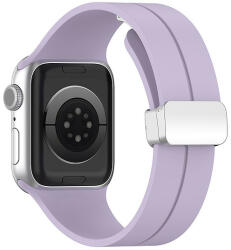 Techsuit - Óraszíj (W011) - Apple Watch 1/2/3/4/5/6/7/8/SE/SE 2/Ultra (42/44/45/49mm) - Lila (KF2313767)