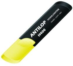 ANTILOP H400 nagy tartályos vágott hegyű szövegkiemelő, neon sárga