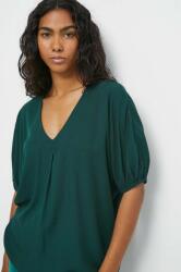 MEDICINE bluza femei, culoarea verde, neted ZBYX-BKD020_79X