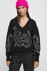 MEDICINE pulover femei, culoarea negru ZBYX-SWD504_99X