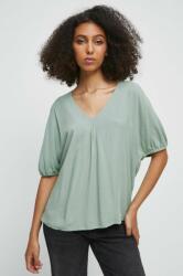 MEDICINE bluza femei, culoarea verde, neted ZBYX-BKD020_07X