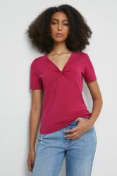 Medicine tricou femei, culoarea roz ZBYX-TSD021_43X