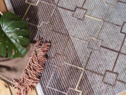  Barna luxusos CAPH csúszásgátlós szőnyeg Méret: 160x230 cm