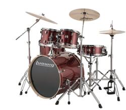 LUDWIG Ludwig-LCF52G025 Element Drive set - Red Sparkle