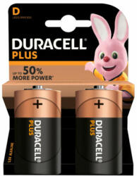 Duracell Plus D góliát elem 1, 5V (B2) 2 db (DPPDB2)