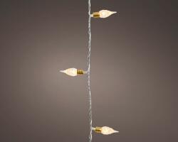 Lumineo retro LED vintage lights meleg fehér led fényfüzér, 180 égõvel, 1790 cm