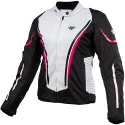 RSA Jachetă de motocicletă RSA Wasp pentru femei, negru, roz și alb (RSALABUWASPBPIWH)