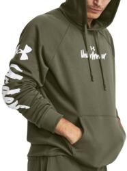 Under Armour UA Rival Fleece Graphic HD-GRN Kapucnis melegítő felsők 1379760-390 Méret M - top4running