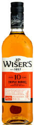  J. P. Wisers 10 éves Triple Barrel Kanadai Whisky 0.7l 40%