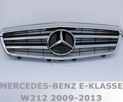Mercedes Benz W212 2009-2013 króm - lakk fekete hűtőrács Avantgarde stílusban