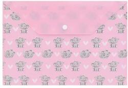 M&G Elefántos patentos irattartó tasak - A4 (AD-ADM945B6-ELEFANT)