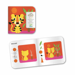 DJECO 9864 Filc ragasztgatás - Édes természet - Sweet nature (9864)