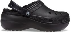 Crocs Classic Platform Lined Clog W Női bélelt papucs (207938-001 W9)