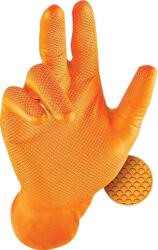 Grippaz Textúrált nitril gumikesztyű sárga XL 50db