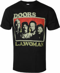 ROCK OFF bărbați tricou Doors - Versuri LA Woman - Negru - ROCK OFF - DOTS04MB
