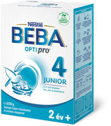BEBA OptiPro 4 Junior Tejalapú italpor vitaminokkal és ásványi anyagokkal 24 hó+ 600 g