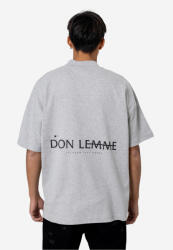 Don Lemme Tricou Oversized Marks - grey Mărime: XL (13914)