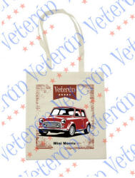 Veterán autós vászontáska - Mini Morris (735886)