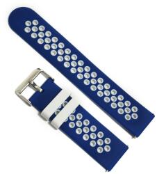  Curea de ceas Albastra din Silicon 22mm WZ5359 (WZ5359)