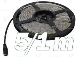 TRACON Bandă cu LED-uri, de interior, cură? abilă, fără bandă adezivă SMD5050, 60LED/m, 14, 4W/m, 640lm/m, W=10mm, 6000K, IP65, EEI=G (LED-SZTR-144-CW)