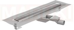 ACO Rigola de dus din inox ACO ShowerDrain M+ cu flansa orizontala, gratar Piano, lungime 700mm, h=69mm
