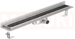 ACO Rigola de dus din inox ACO ShowerDrain C cu flansa perete, gratar Tile, lungime 685mm, h=69mm