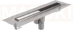 ACO Rigola de dus din inox ACO ShowerDrain M+ cu flansa orizontala, gratar Twist, lungime 900mm, h=140mm