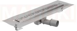 ACO Rigola de dus din inox ACO ShowerDrain M+ cu flansa orizontala, gratar Mix, lungime 900mm, h=112mm
