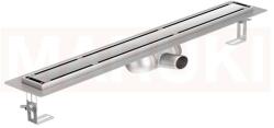 ACO Rigola de dus din inox ACO ShowerDrain C cu flansa orizontala, gratar Massive, lungime 685mm, h=69mm