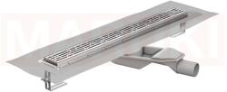 ACO Rigola de dus din inox ACO ShowerDrain M+ cu flansa orizontala, gratar Mix, lungime 1000mm, h=69mm