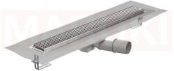 ACO Rigola de dus din inox ACO ShowerDrain M+ cu flansa orizontala, gratar Quadrato, lungime 900mm, h=92mm