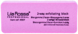 Lila Rossa Set 2 buffere pentru luciul unghiei, refolosibile, dreptunghi, roz Lila Rossa