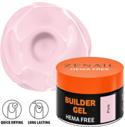 ZENAIL Hema Free gel de constructie unghii Zenail Pink 15 g